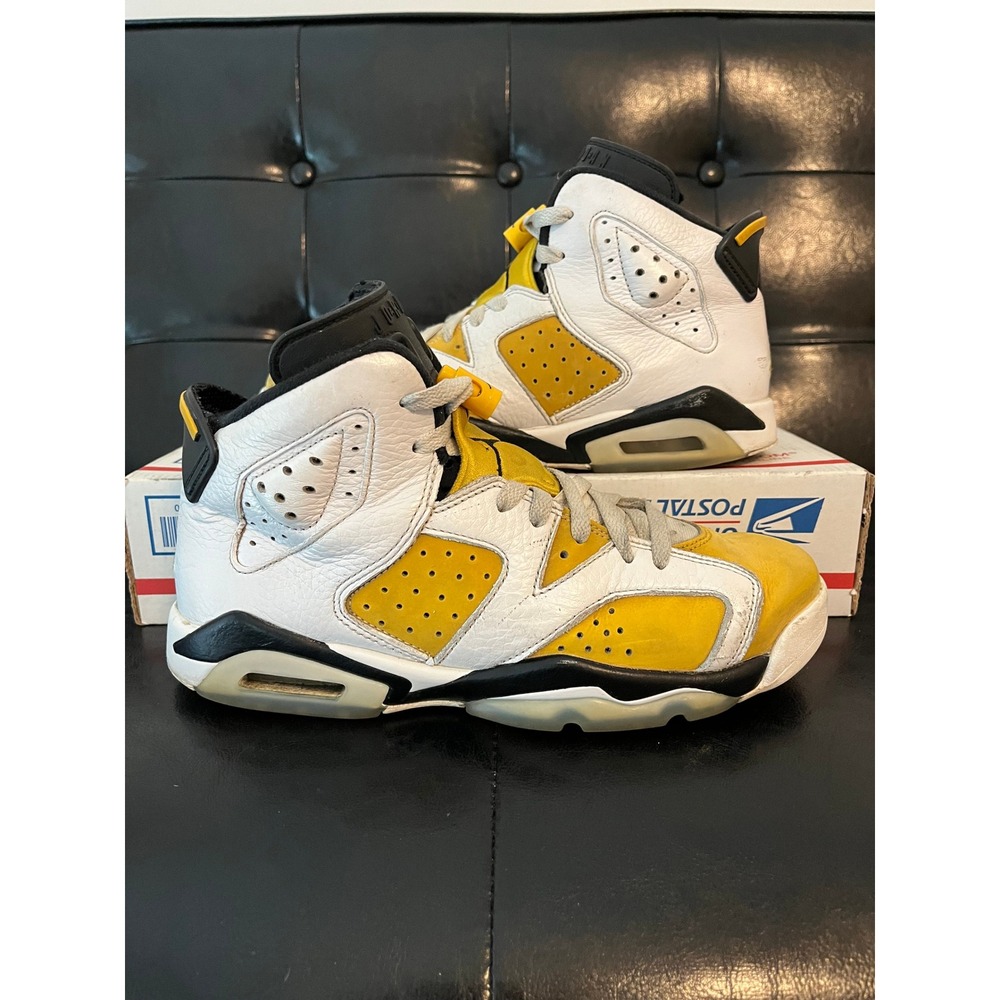 Jordan 6 Retro GS Yellow Ochre White